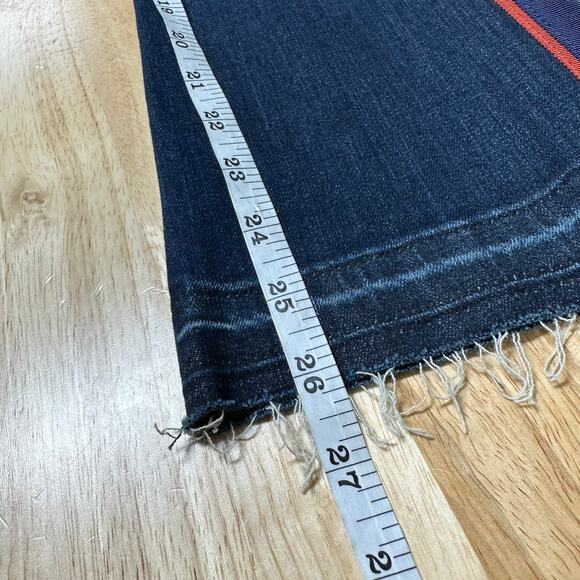 Veronica Beard Jeans NWOT Carolyn Baby Boot Jeans Side Stripe Size 25 Button Fly - Picture 10 of 10